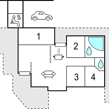 4 Bedroom Awesome In Harboore * 哈博尔